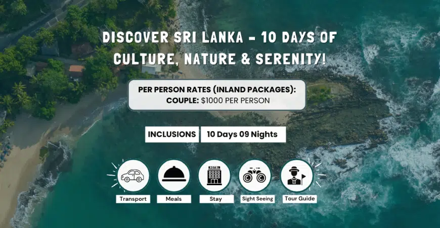sri-lanka-tour-package-10-days-9-nights Sri Lanka tour package – 10 days and 9 nights itinerary covering top attractions and beaches.